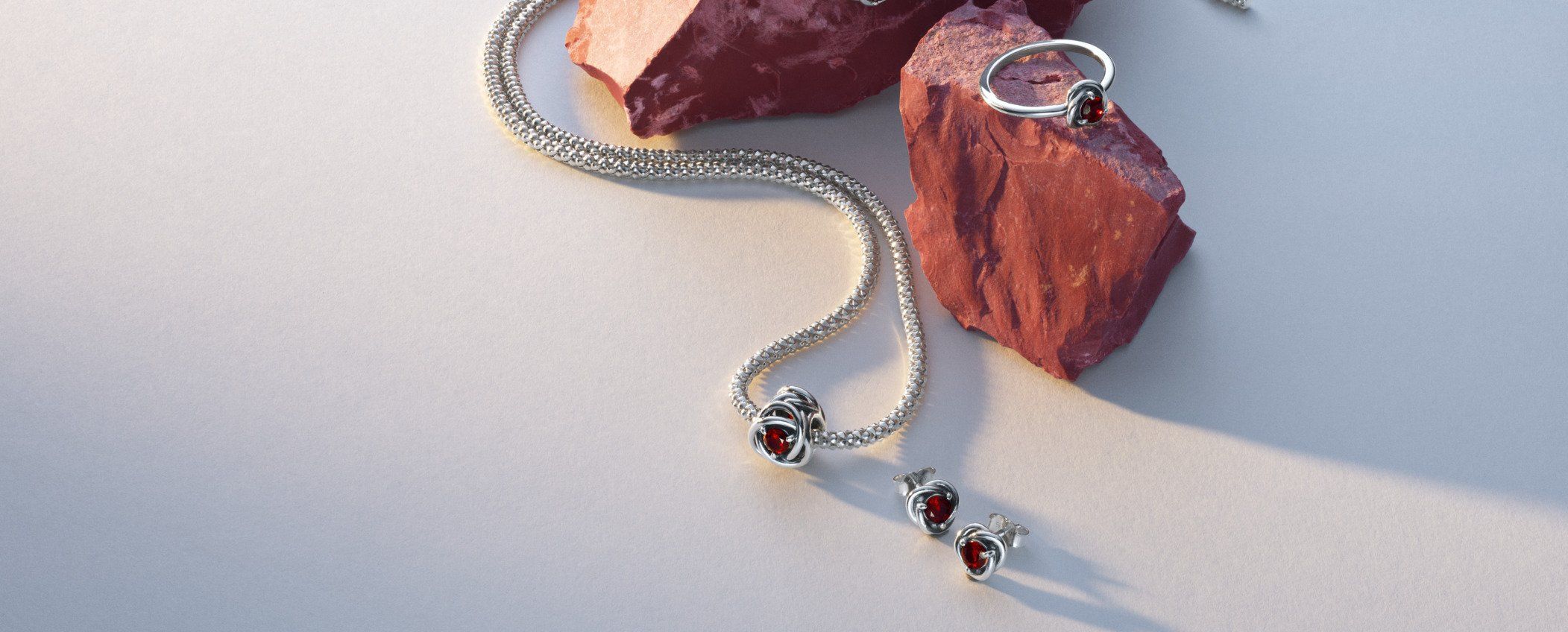 January birthstone necklace pandora online